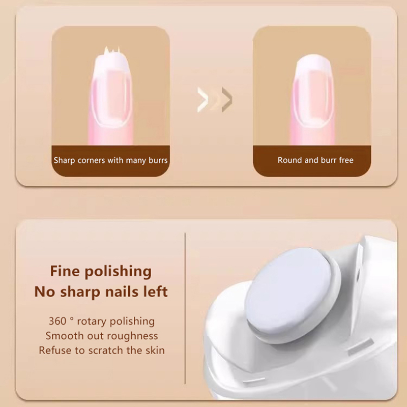 Baby Nail Trimmer Electric - Electric Automatic Nail Clipper Manicure Nail