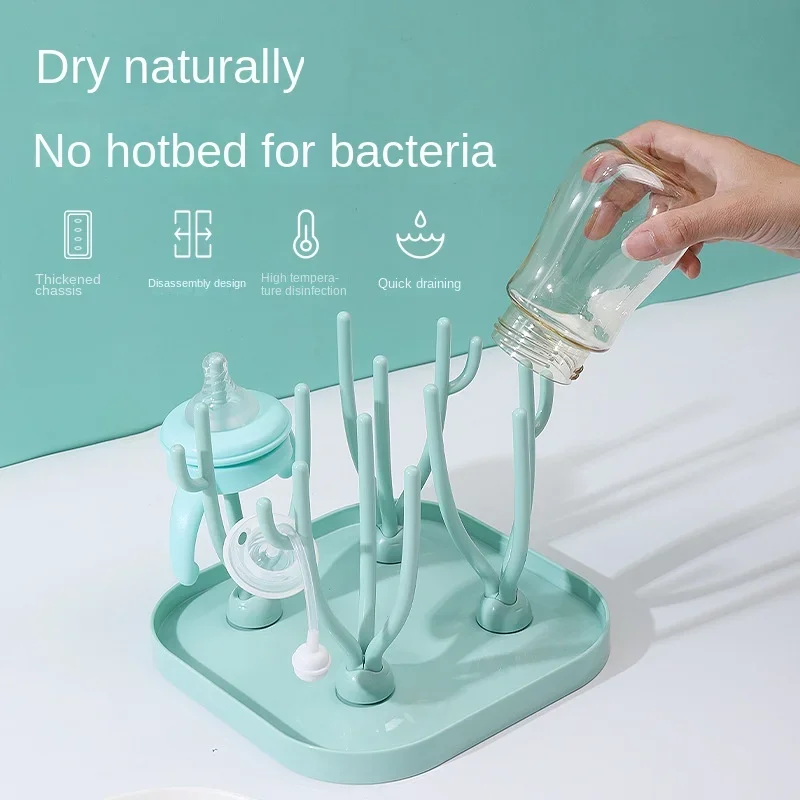 Baby Products Sale - Baby Solid Color Feeding Bottle Drain