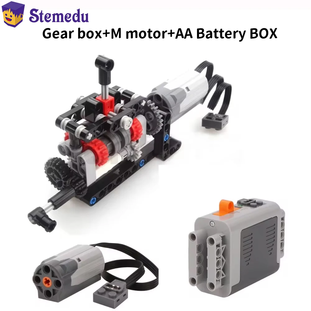 Lego Set Technic - MOC High-tech 4 Speeds Gearbox Manual