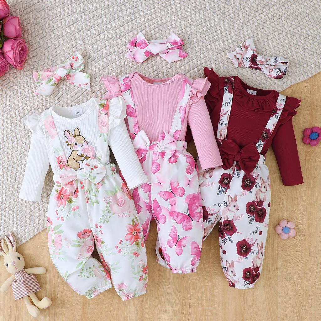 Baby Products Sale - 3PCS Clothes Outfits for 1-24Months Newborn&Toddler