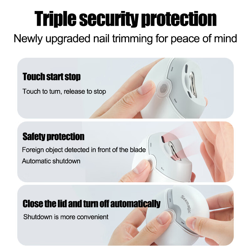 Seemagic Fully Automatic Elect - огляд і ціна Baby Nail Trimmer Electric