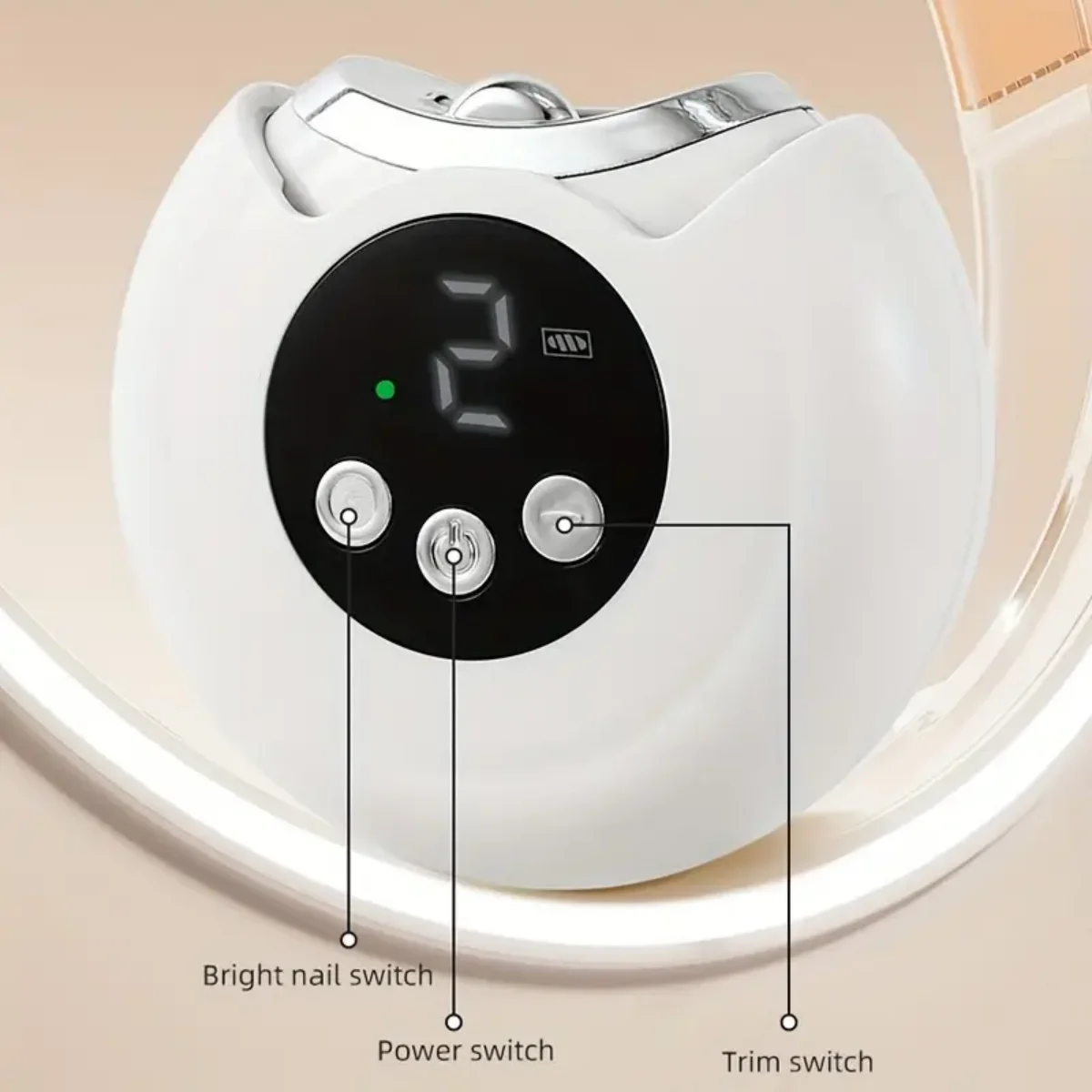 3 in 1 Electric Nail Clipper F - огляд і ціна Baby Nail Trimmer Electric