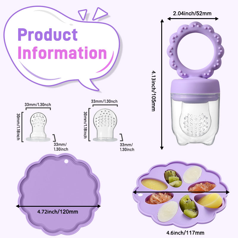 Baby Fruit Feeder and Mini Fre - огляд і ціна Baby Led Weaning Set