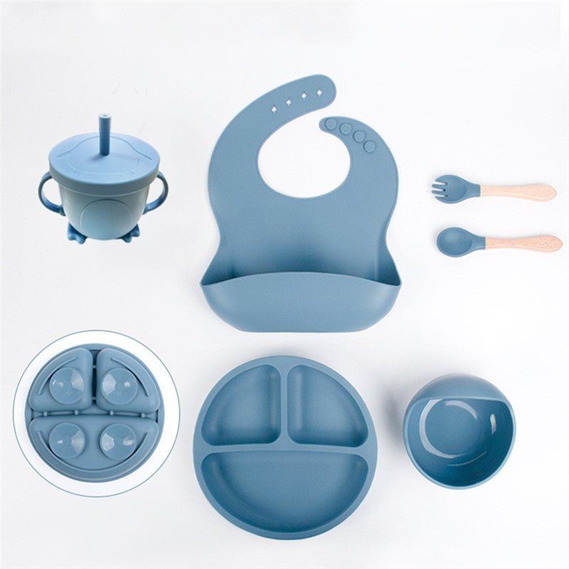 B05C-Baby Plates Silicone Baby - огляд і ціна Baby Led Weaning Set