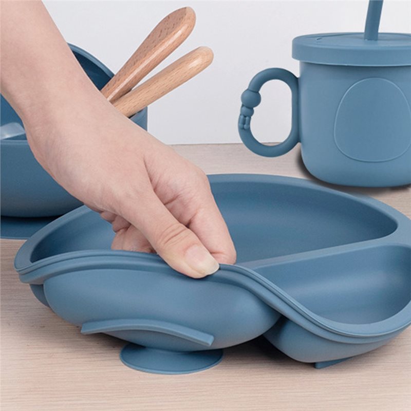 B05C-Baby Plates Silicone Baby - огляд і ціна Baby Led Weaning Set