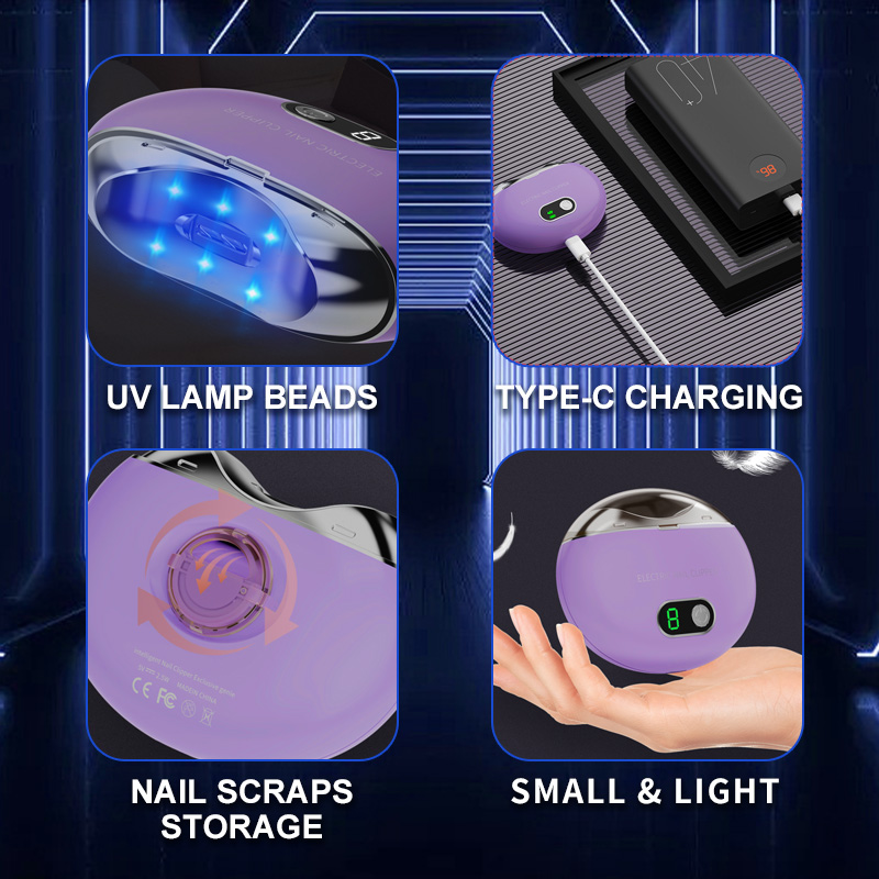 Electric Nail Clipper 3-Speed  - огляд і ціна Baby Nail Trimmer Electric