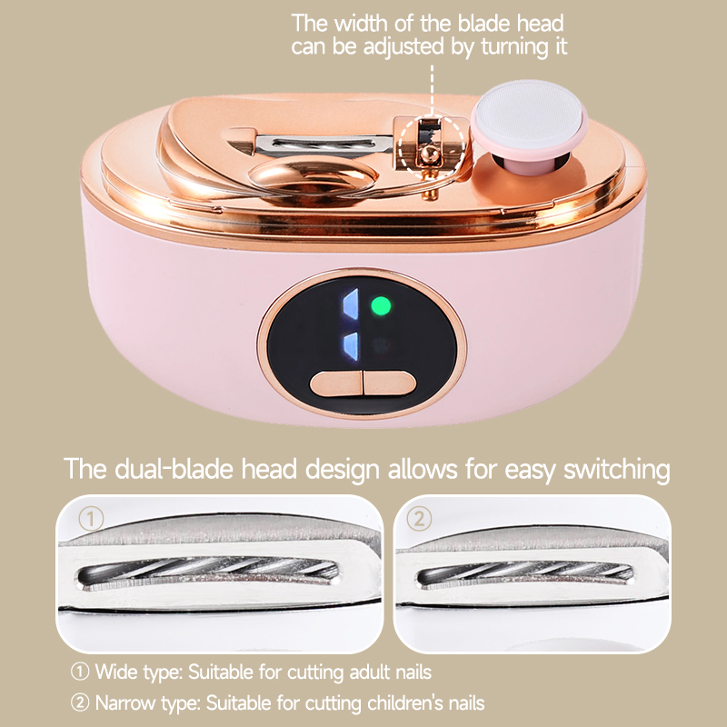 2 IN 1 Electric Nail Clipper C - огляд і ціна Baby Nail Trimmer Electric
