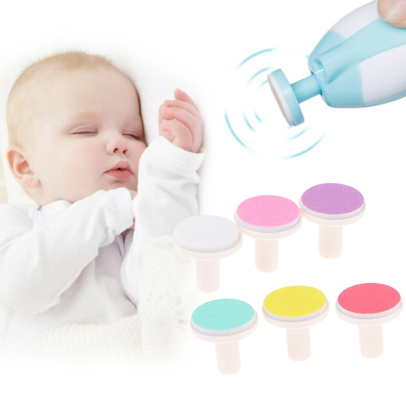 10Pcs Baby Nail File Pads Elec - огляд і ціна Baby Nail Trimmer Electric