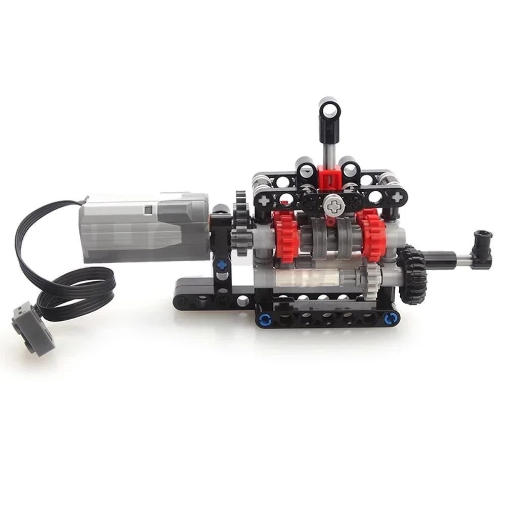 MOC High-tech 4 Speeds Gearbox - огляд і ціна Lego Set Technic
