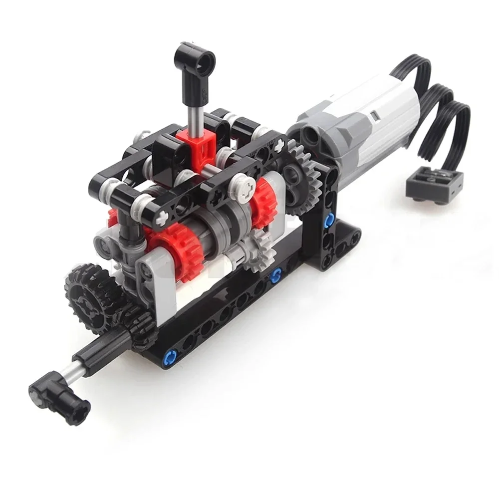 MOC High-tech 4 Speeds Gearbox - огляд і ціна Lego Set Technic