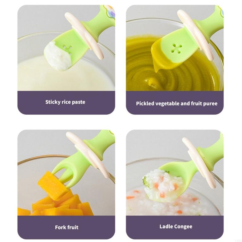 2pcs/3pcs Silicone Baby Spoons - огляд і ціна Baby Led Weaning Set