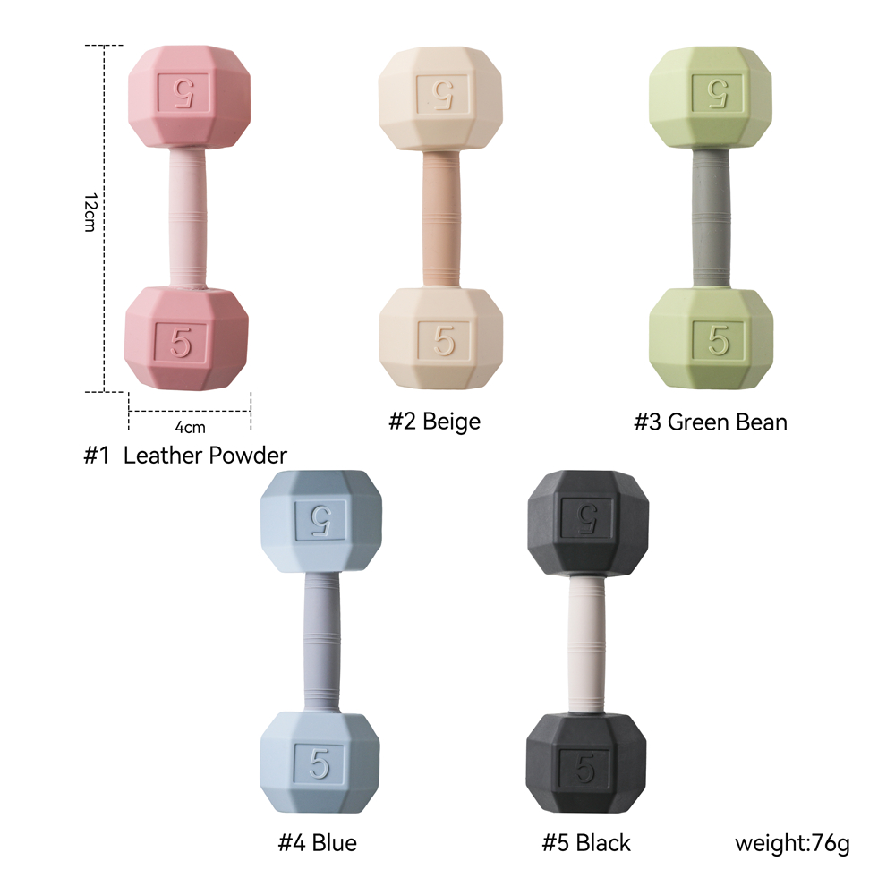 Baby Silicone Dumbbell Teether - огляд і ціна Baby Products Game