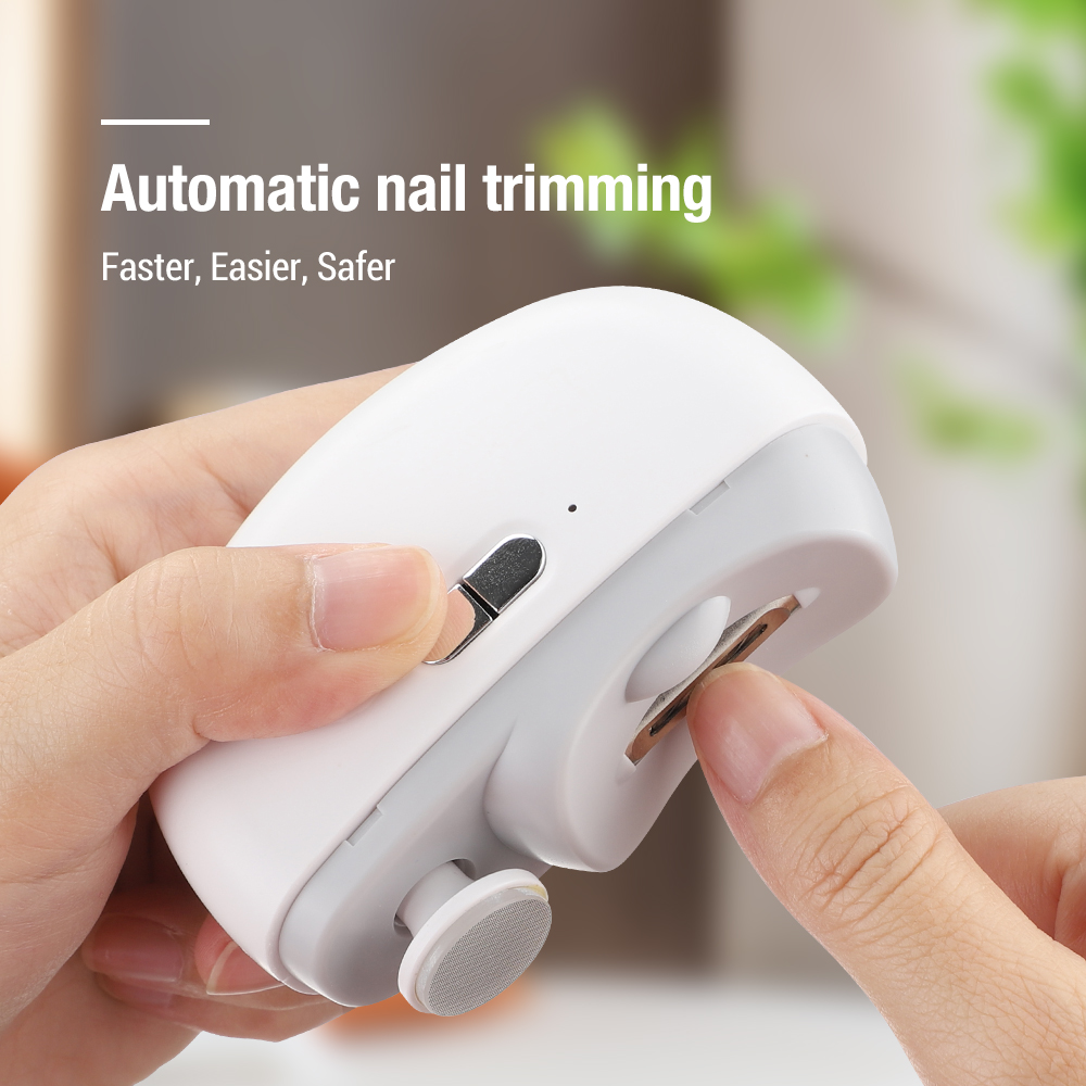 Electric Polishing Nail Clippe - огляд і ціна Baby Nail Trimmer Electric
