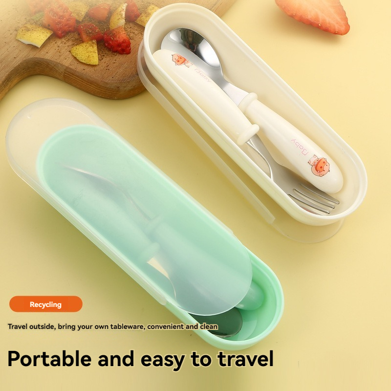 304 Stainless Steel Children U - огляд і ціна Baby Led Weaning Set
