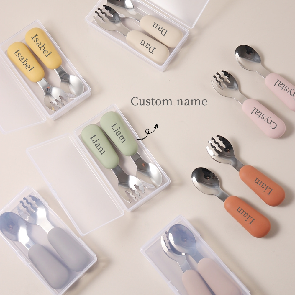 Personalized Baby Spoons and F - огляд і ціна Baby Led Weaning Set