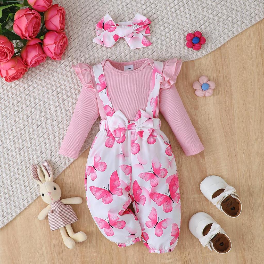 3PCS Clothes Outfits for 1-24M - огляд і ціна Baby Products Sale