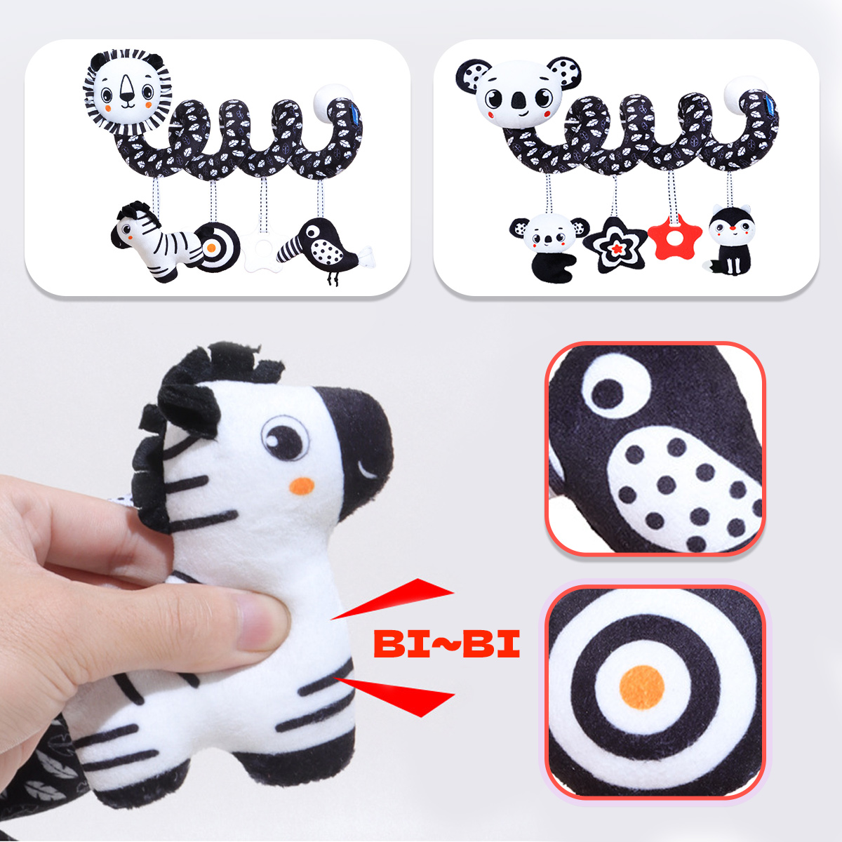 Baby Plush Spiral Hanging Toys - огляд і ціна Baby Products Game