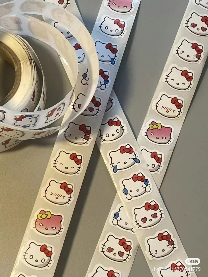 500pcs Hello Kitty Cute Sticke - огляд і ціна Baby Products Game
