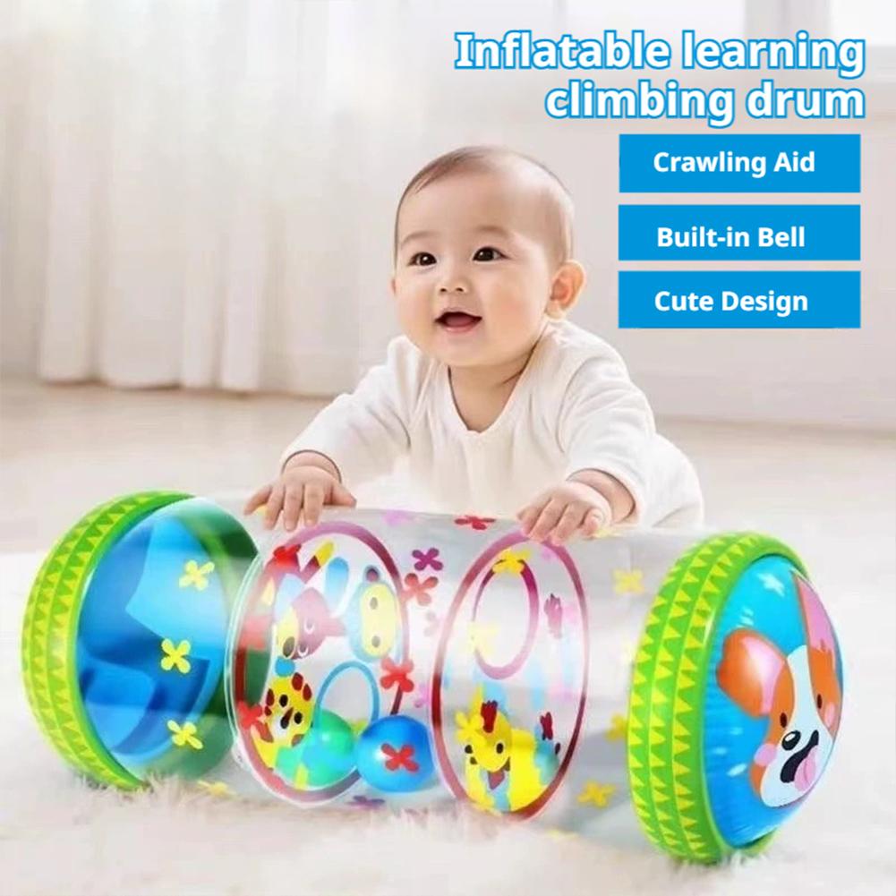 Inflatable Baby Crawling Rolle - огляд і ціна Baby Products Game