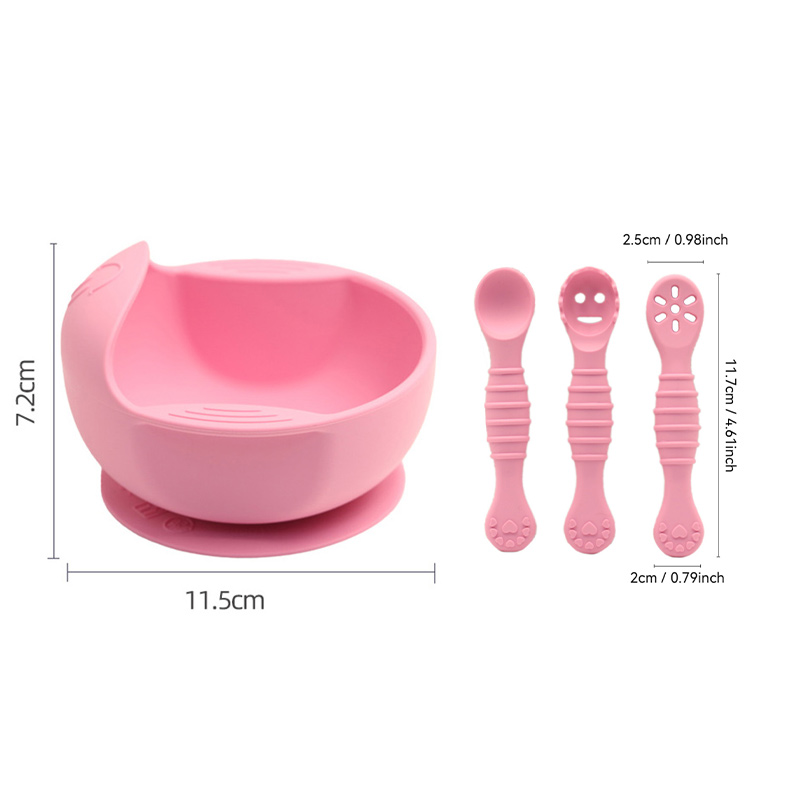 Baby Led Weaning Bowl, Silicon - огляд і ціна Baby Led Weaning Set