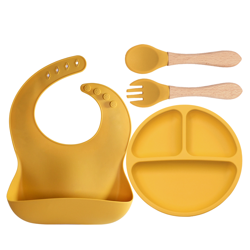 4 PCS Silicone Baby Feeding Se - огляд і ціна Baby Led Weaning Set