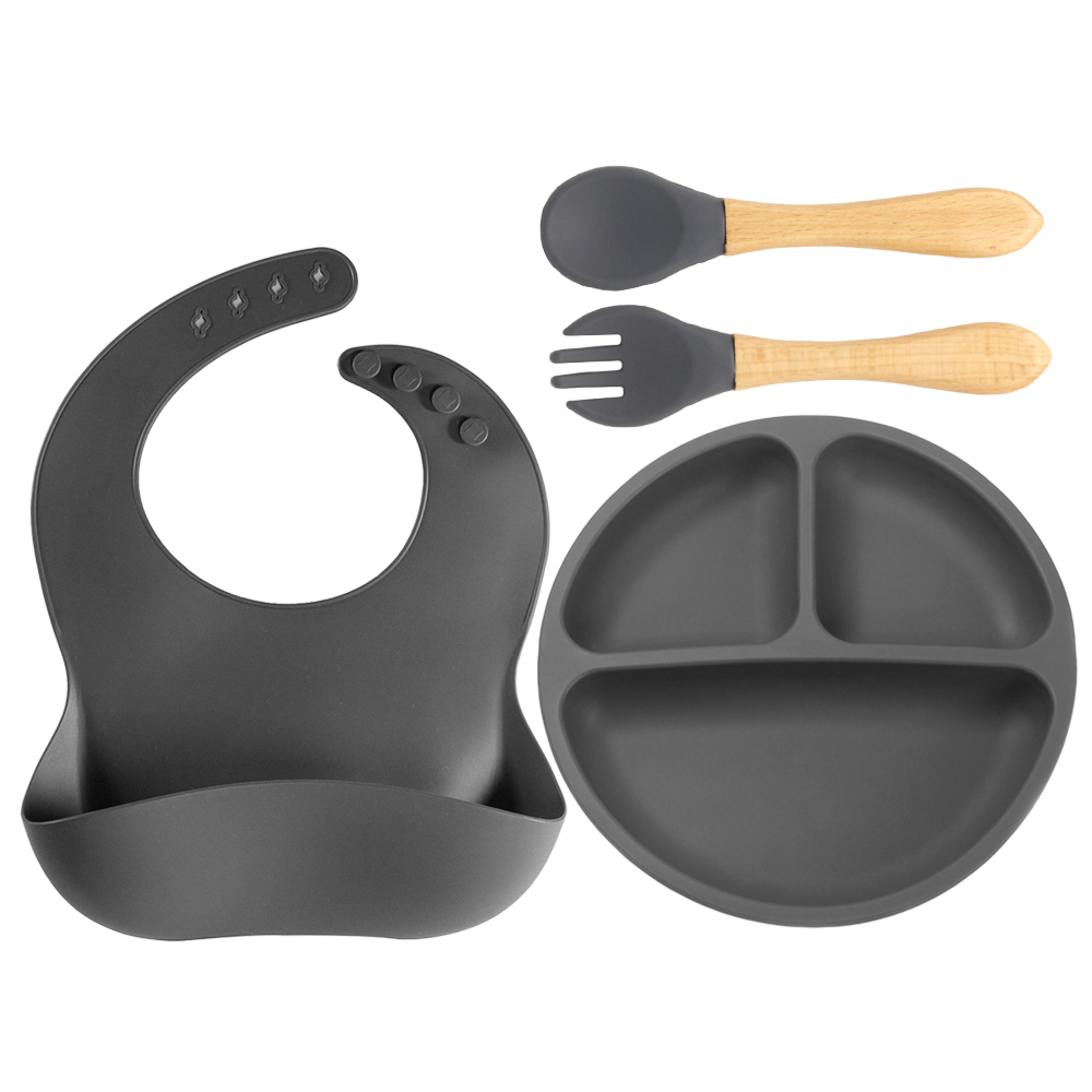 4 PCS Silicone Baby Feeding Se - огляд і ціна Baby Led Weaning Set