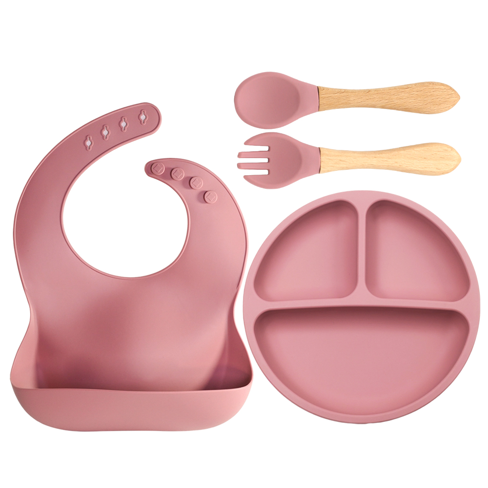 4 PCS Silicone Baby Feeding Se - огляд і ціна Baby Led Weaning Set
