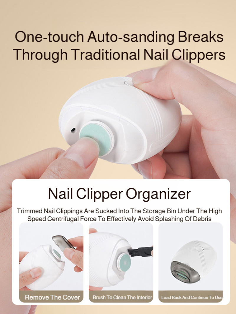 Baby Electric Nail Trimmer Aut - огляд і ціна Baby Nail Trimmer Electric