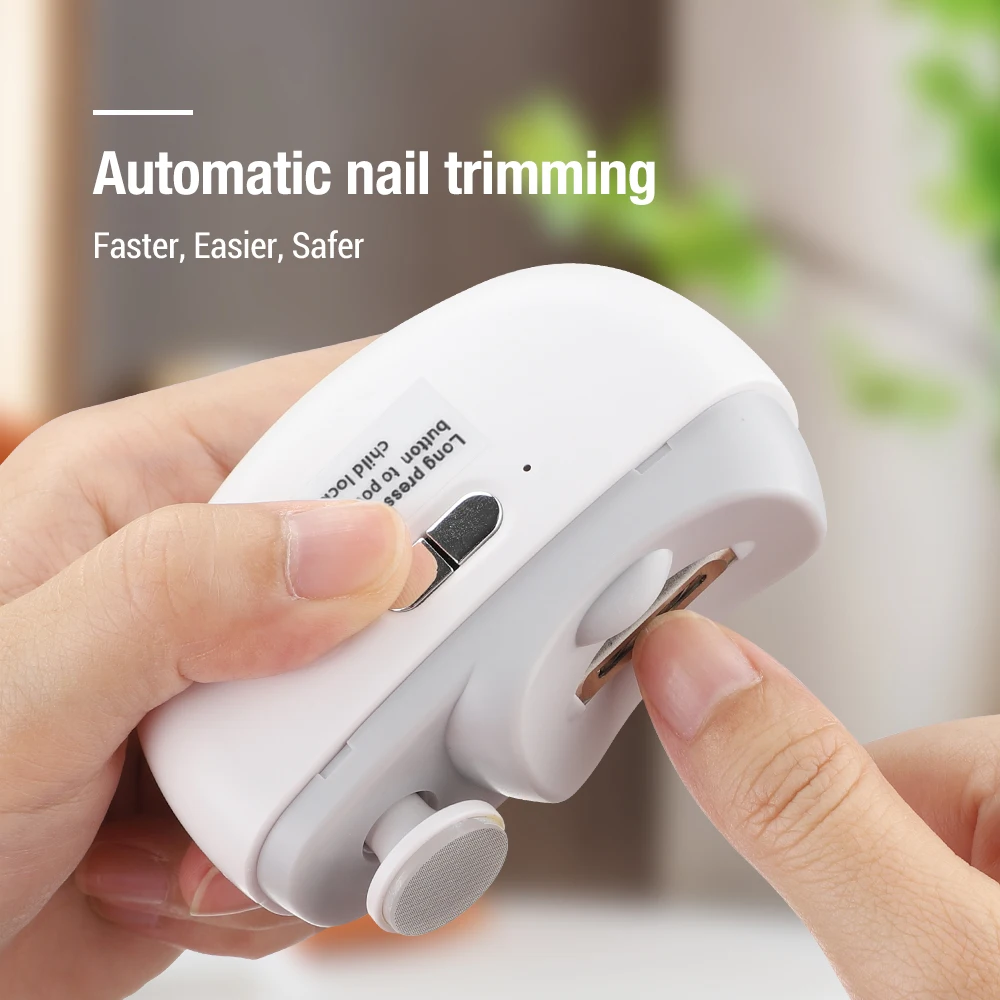 Electric Nail Clipper Grinding - огляд і ціна Baby Nail Trimmer Electric