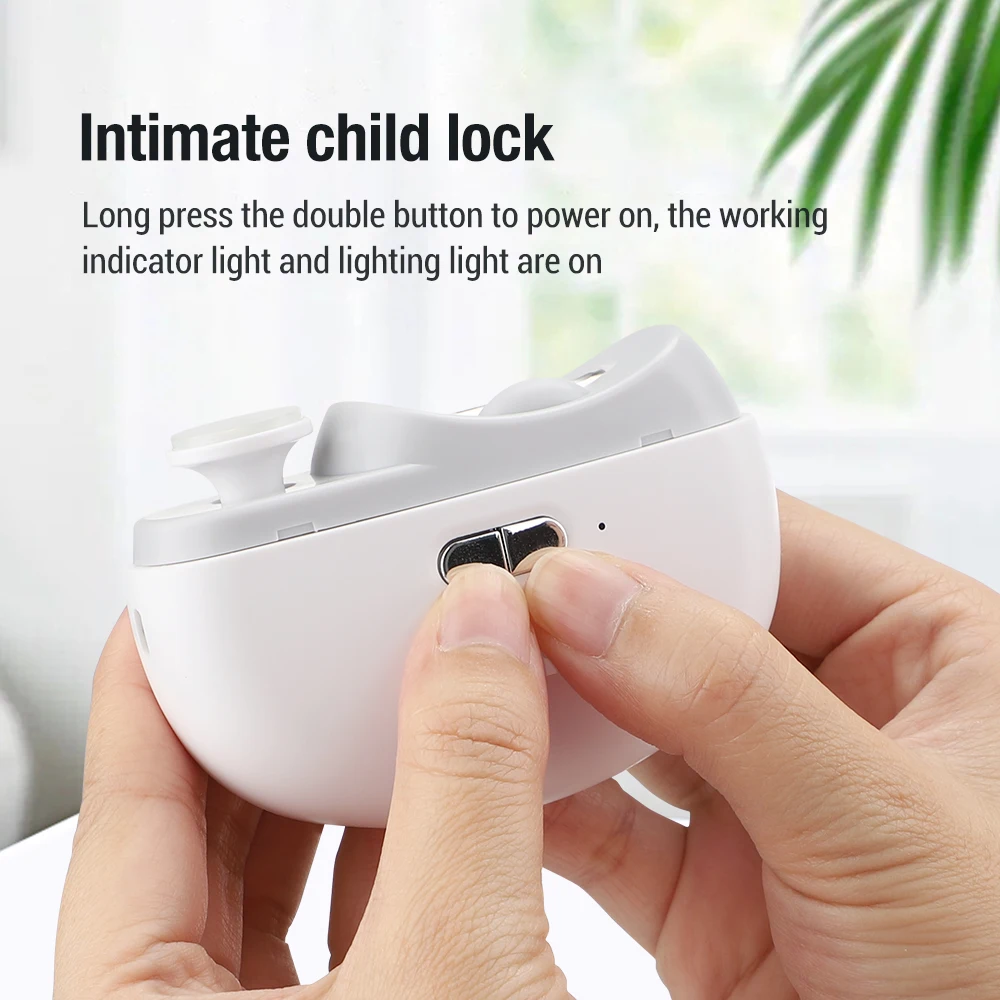Electric Nail Clipper Grinding - огляд і ціна Baby Nail Trimmer Electric